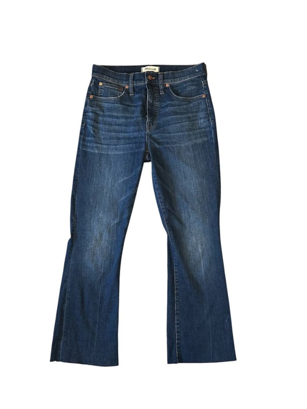 Madewell Cali Demi Boot Jeans Size 26 Inseam 26" - Picture 8 of 9